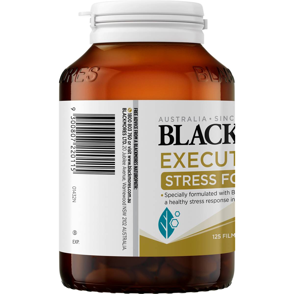 Blackmores Executive B Vitamin B Stress Support Tablets 125 Pack ...