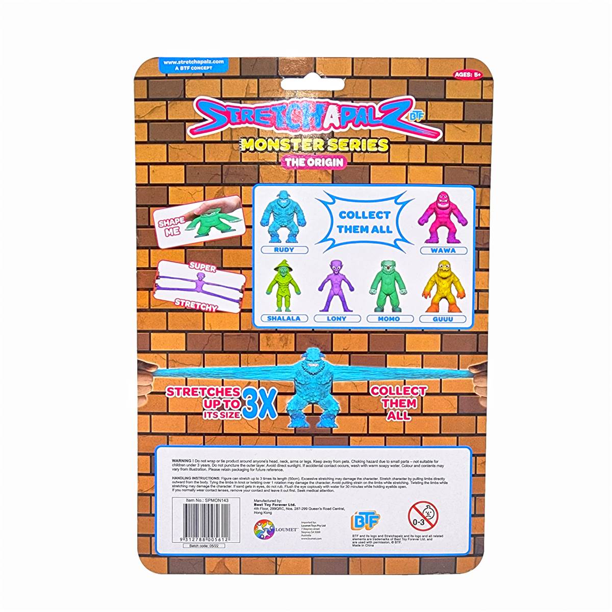 Stretchapalz Monster Series Assorted Each | Woolworths