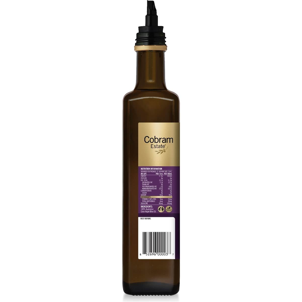 Cobram Estate Australian Extra Virgin Olive Oil 375ml Woolworths