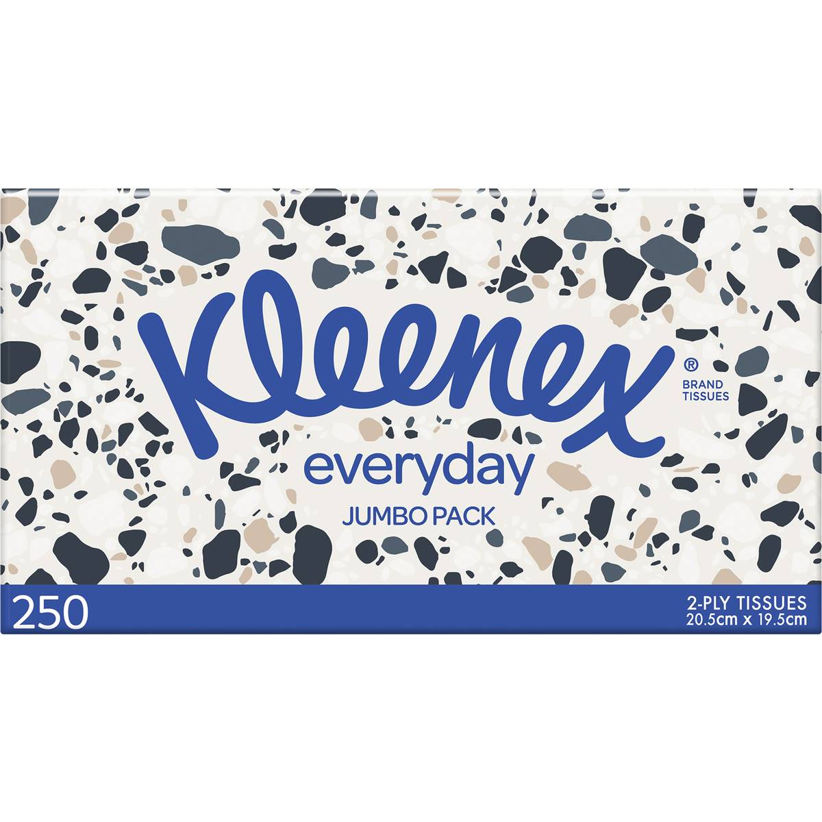 Kleenex Everyday 2 Ply Facial Tissues 250 Pack | Woolworths