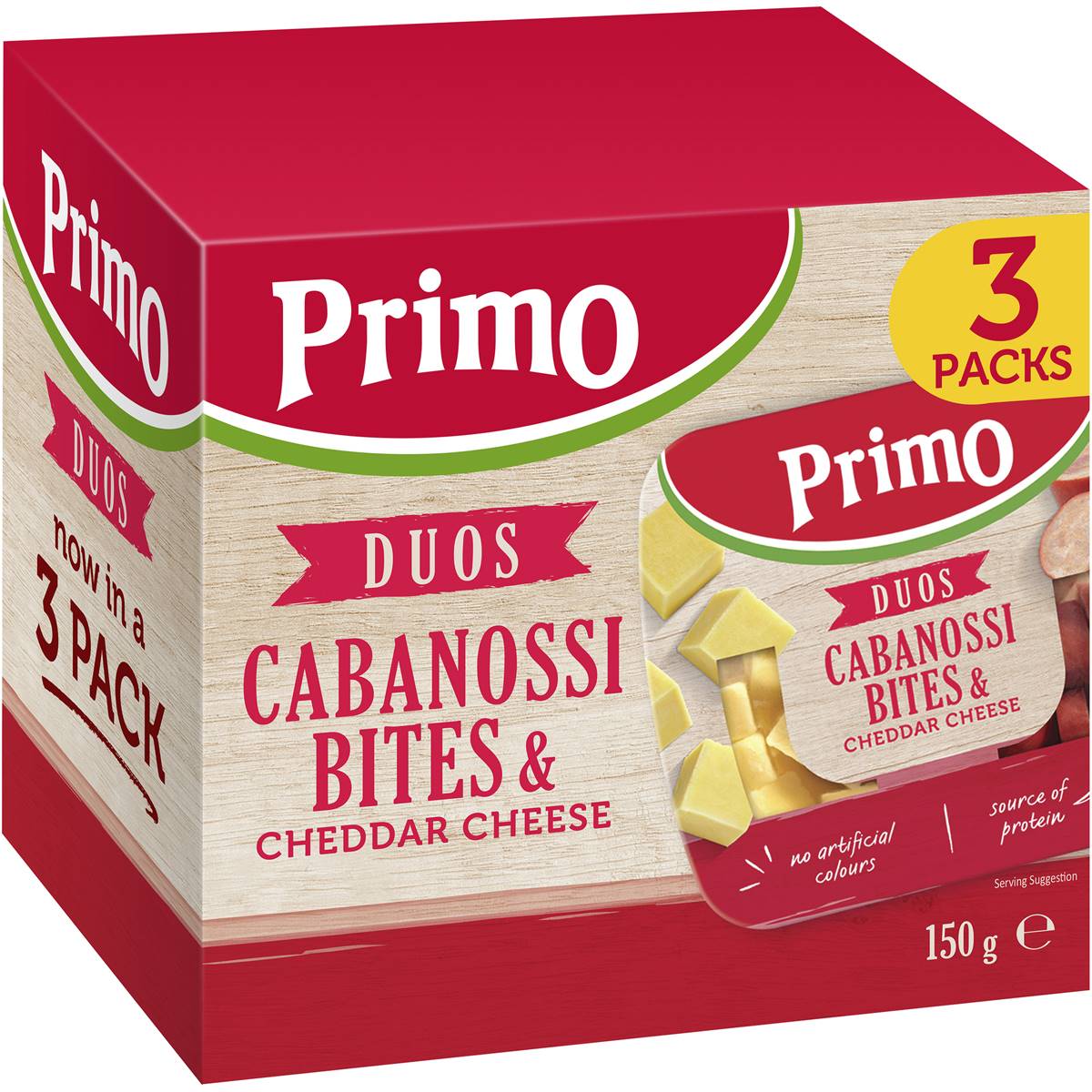 Primo Duos Cabanossi Bites & Cheddar Cheese