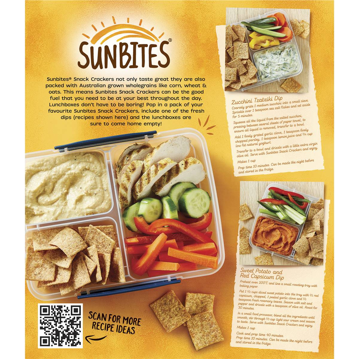 Sunbites Snack Cracker Mix Multipack 288g Woolworths