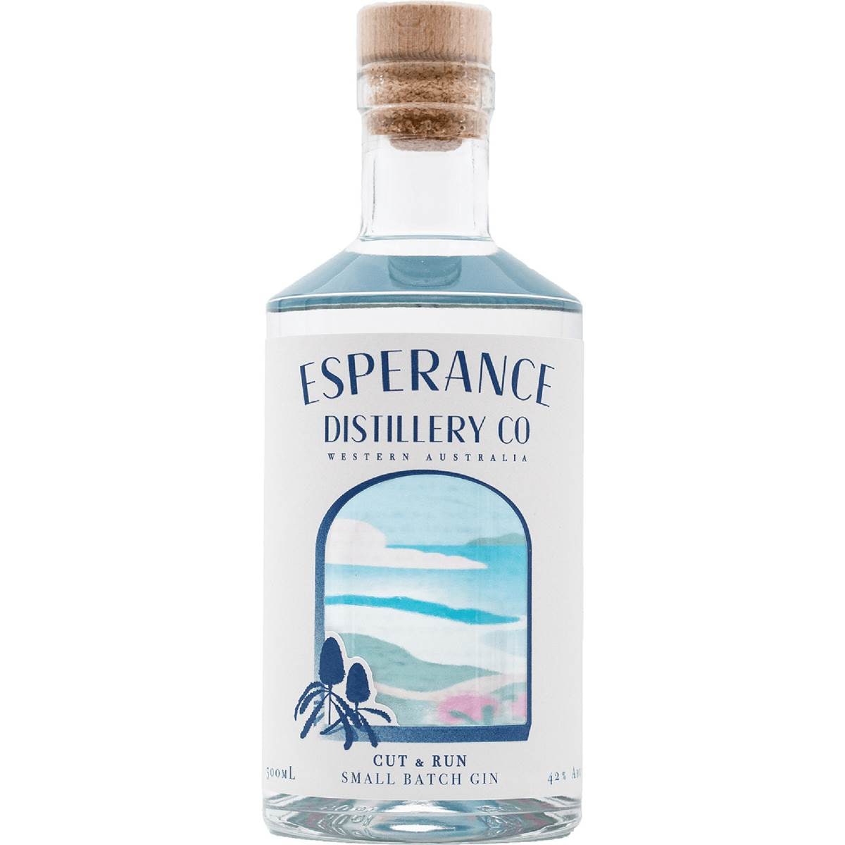 Esperance Distillery Co Cut & Run London Dry Gin 500ml Woolworths