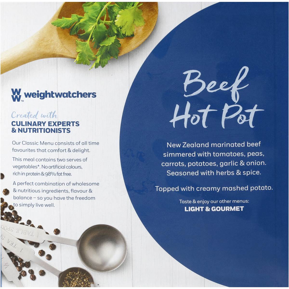 Weight Watchers Frozen Meal Bowl Beef Hot Pot 320g Woolworths