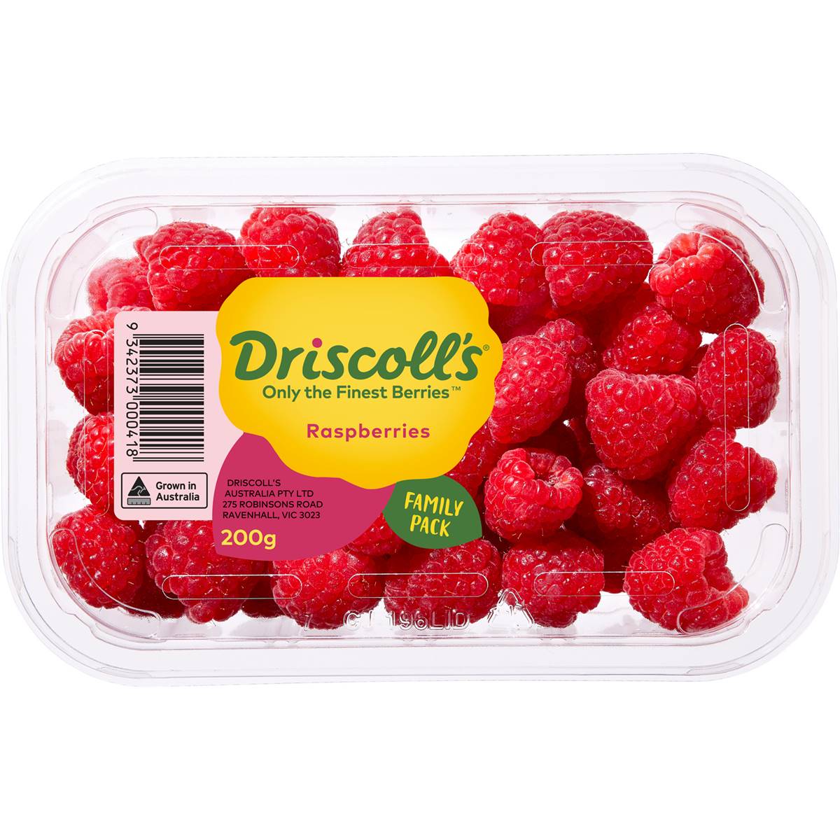Raspberries 200g Family Woolworths