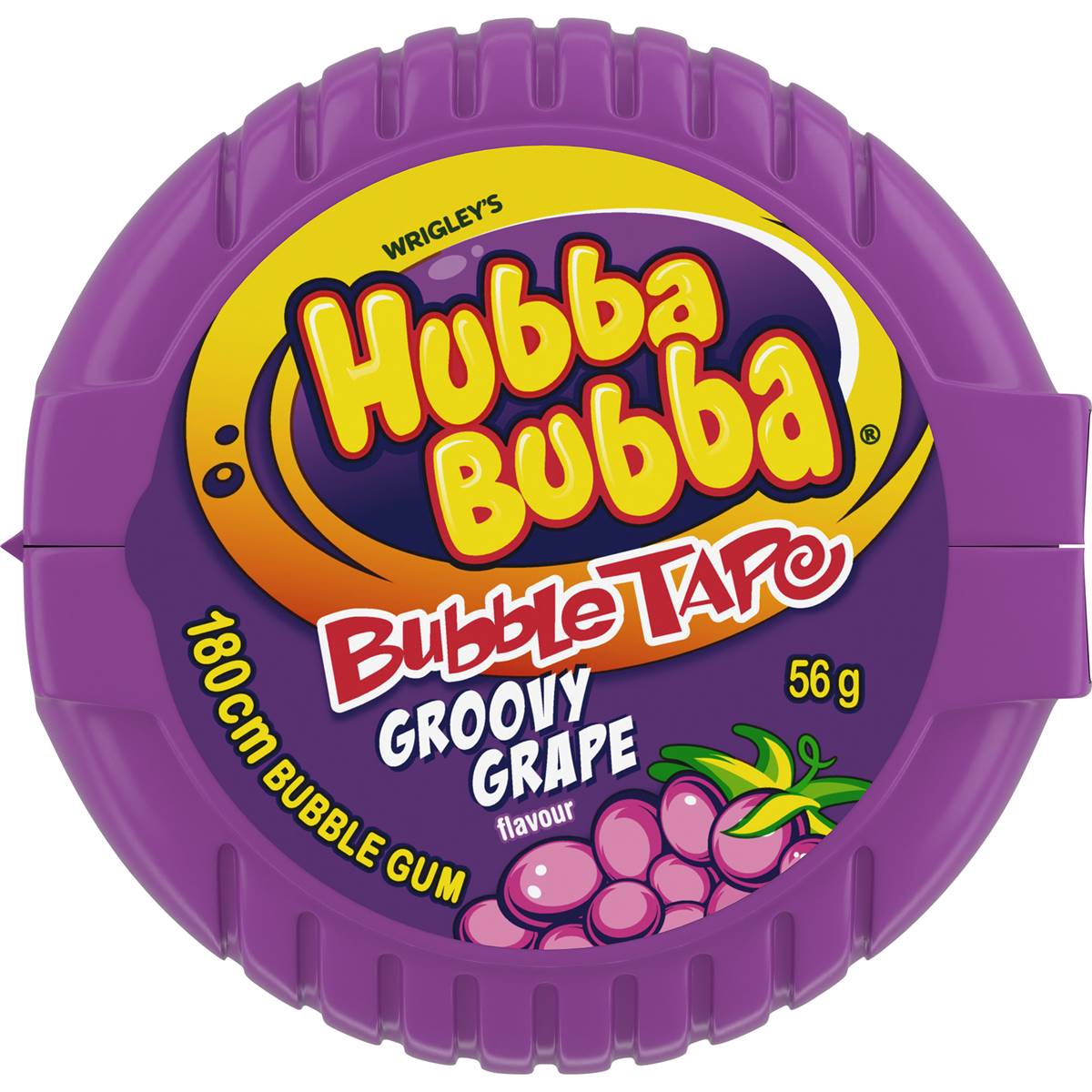 Wrigley's Hubba Bubba Gum Tape Grape 56g 