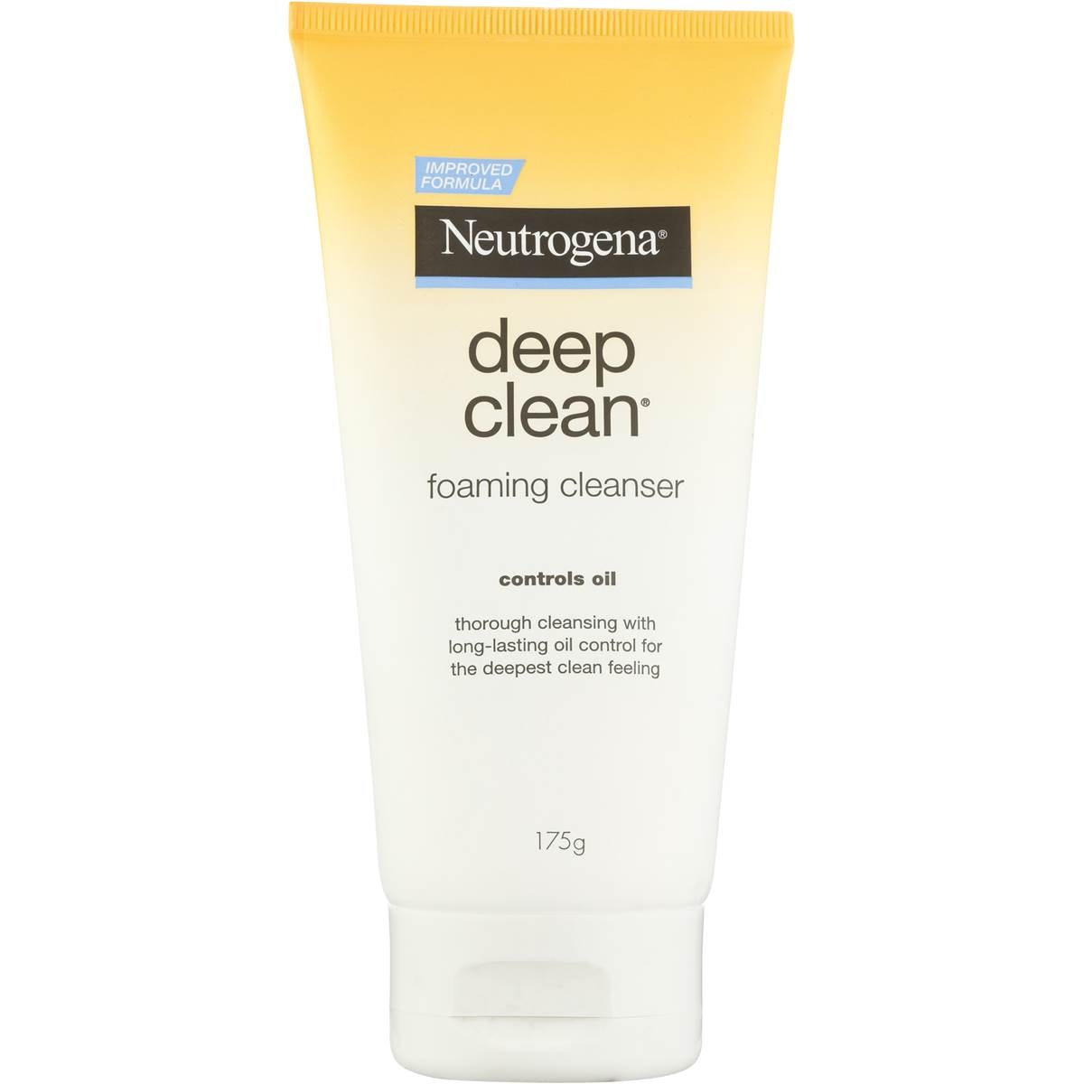 Neutrogena Deep Clean Foaming Cleanser Oil Control 175g Woolworths 6939