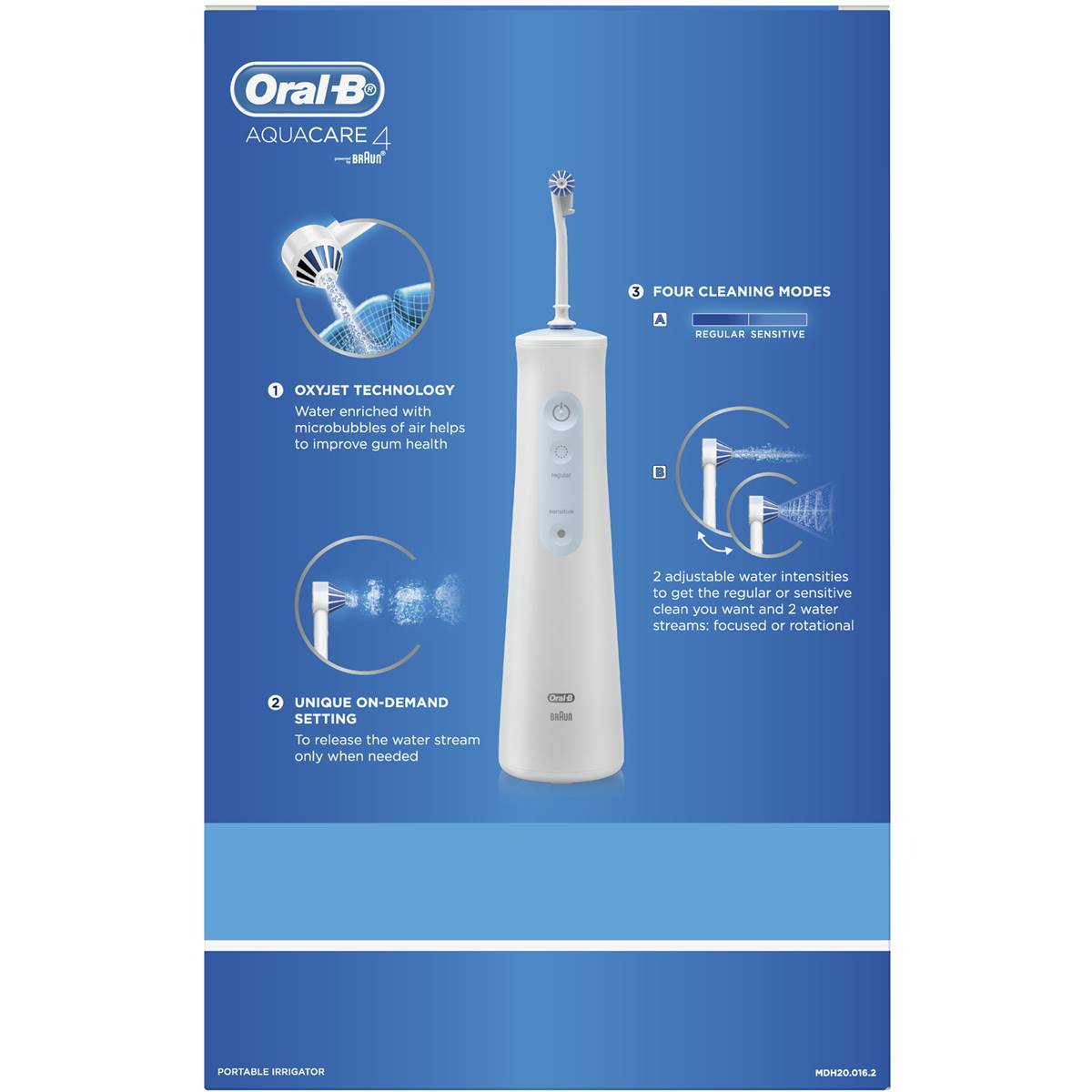 Oral B Aquacare Water Flosser Portable Irrigator Each | Woolworths