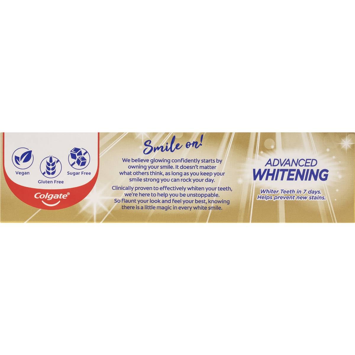 Colgate Advanced Whitening Tartar Control Toothpaste 115g Woolworths