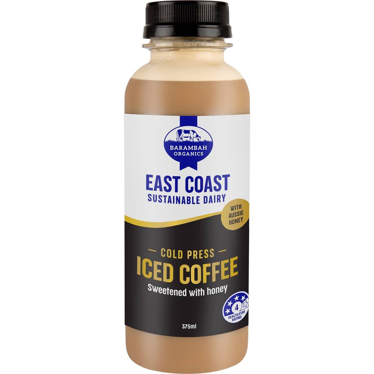 Eastcoast Cold Press Ice Coffee Sweetened With Honey 375ml Woolworths