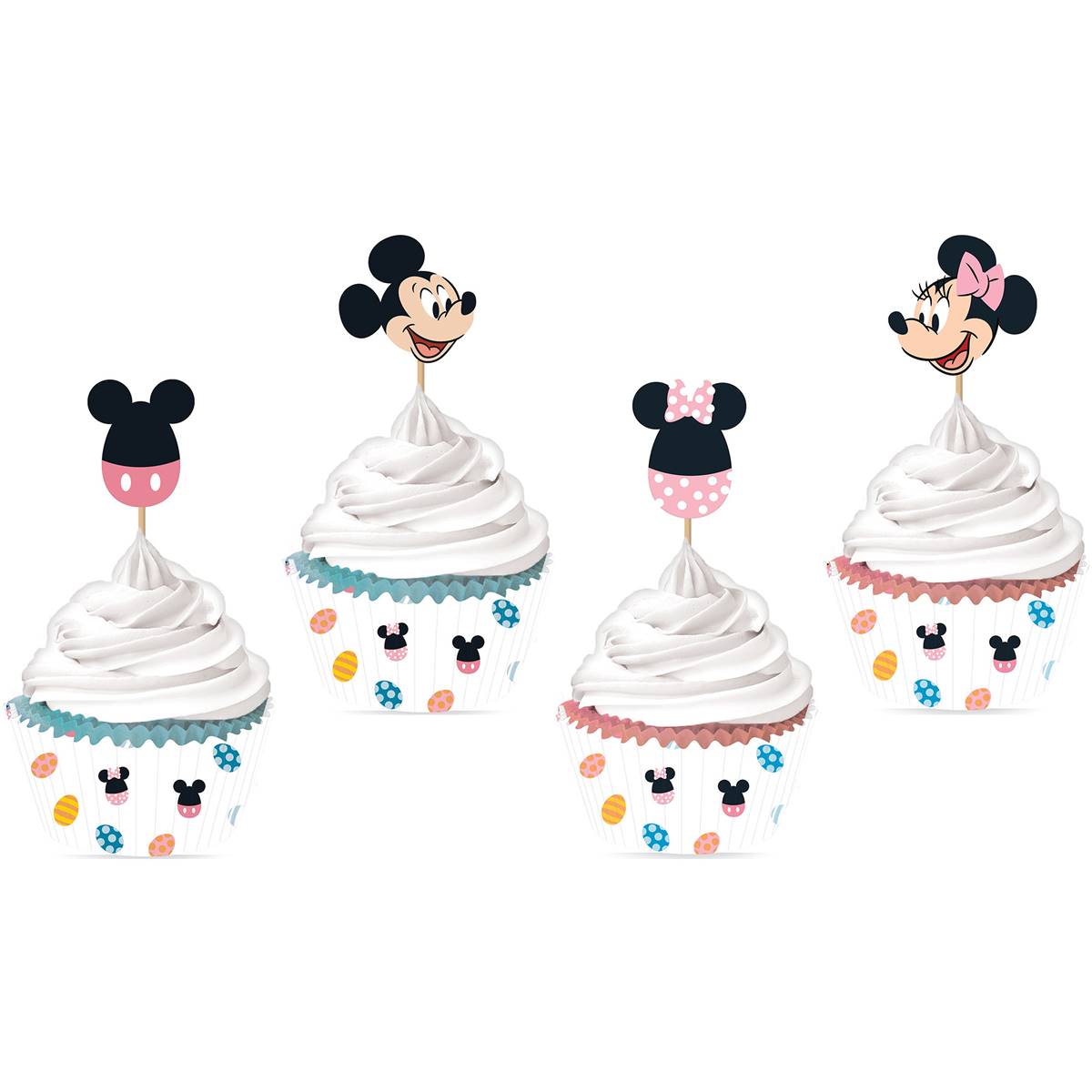 Disney easter mickey mini cupcake cases each woolworths