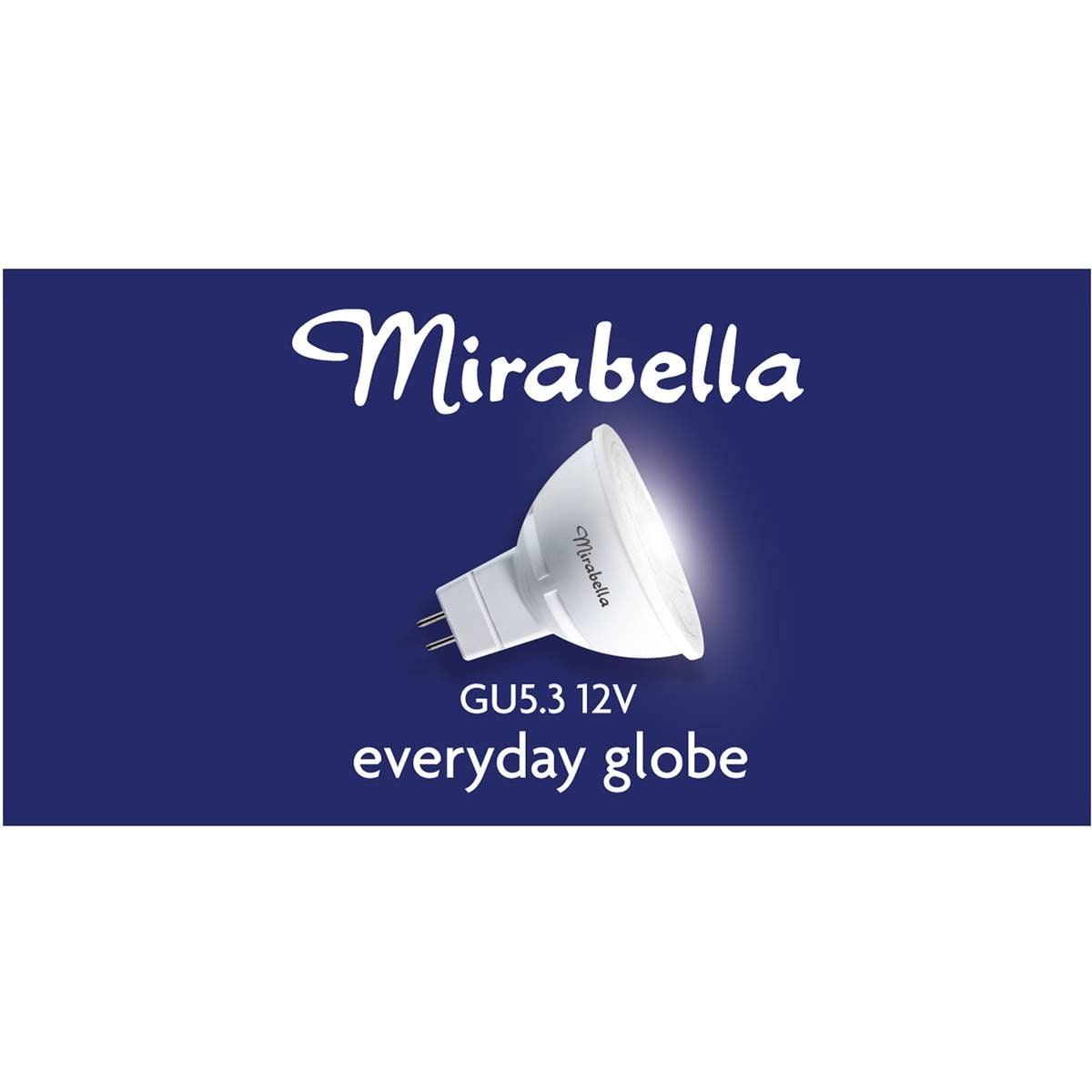 Mirabella Led Gu5.3 6w 500lm Cool White Light Globe 4 Pack Woolworths