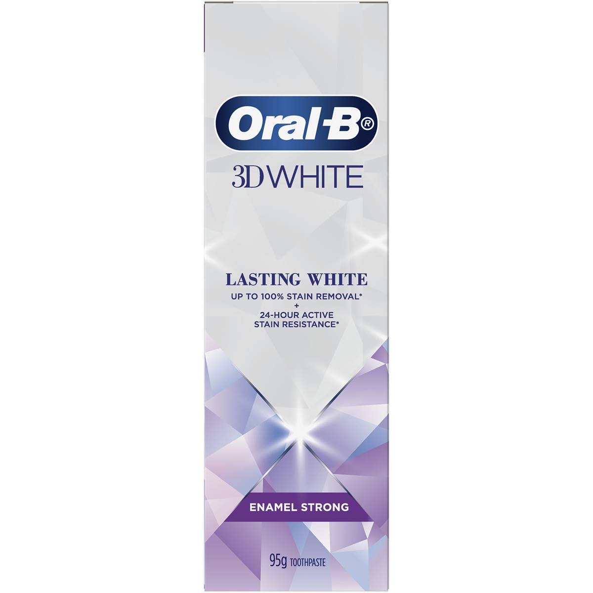 Oral B 3d White Enamel Strong Whitening Toothpaste 95g | Woolworths