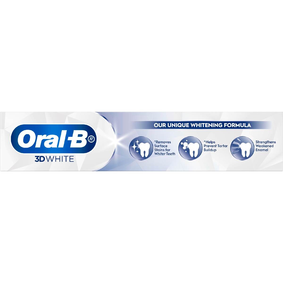 Oral B 3d White Strengthens Enamel Whitening Toothpaste 110g Woolworths