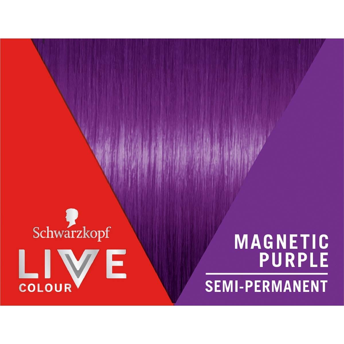 Schwarzkopf Live Colour Ultra Brights Purple Semi Permanent
