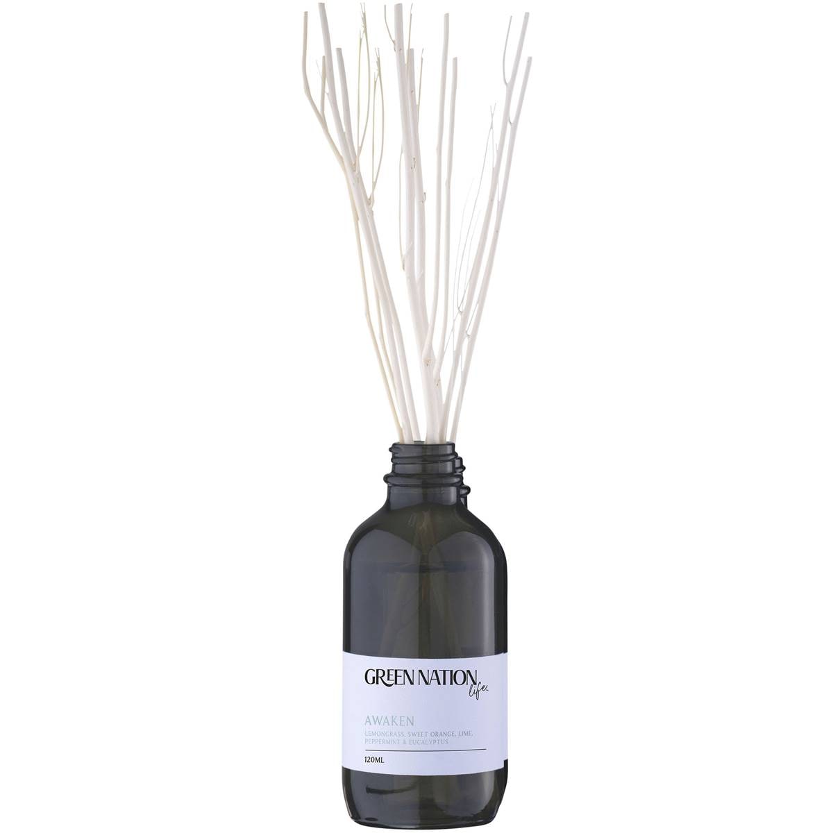 Green Nation Life Awaken Reed Diffuser 120ml Woolworths