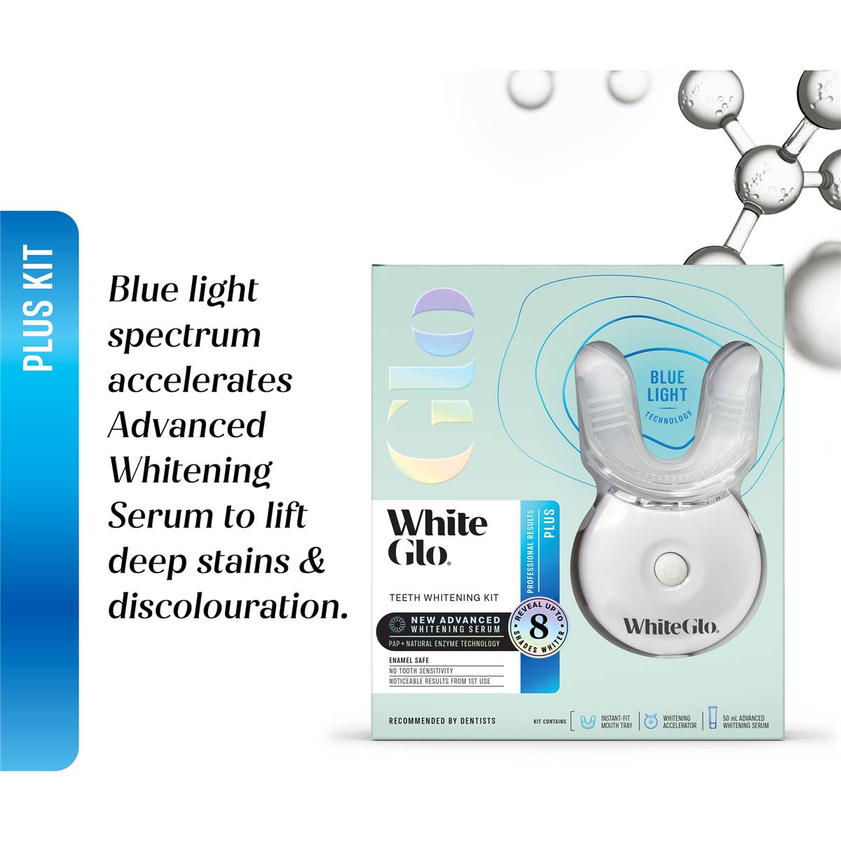 White Glo Teeth Whitening Kit Plus Teeth Whitening Kit Each | Woolworths