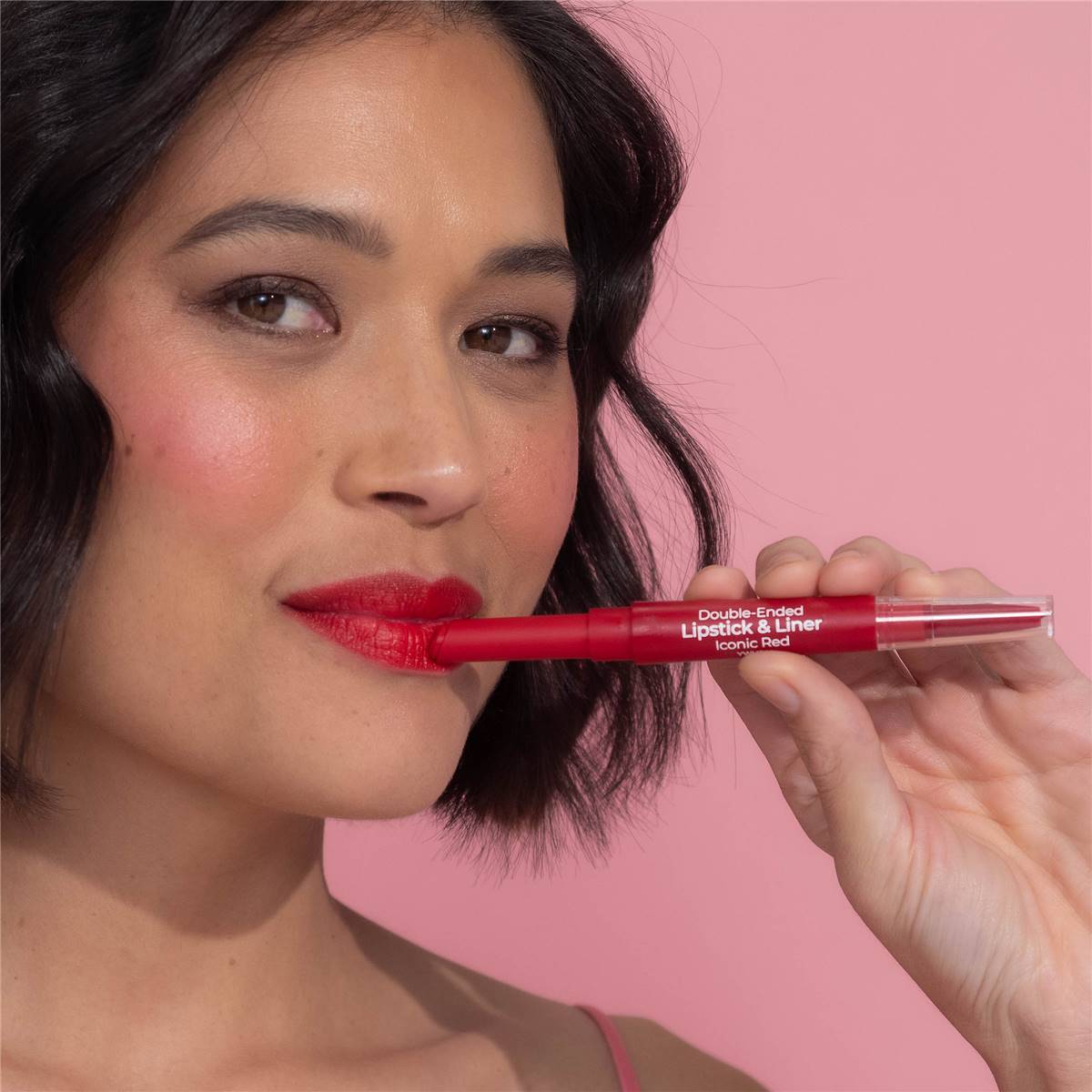 Mcobeauty Doubleended Lipstick & Liner Iconic Red Each Woolworths
