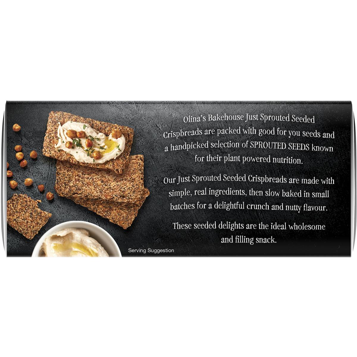 Olina's Bakehouse Just Sprouted Seeded Crispbread Rye 150g Woolworths
