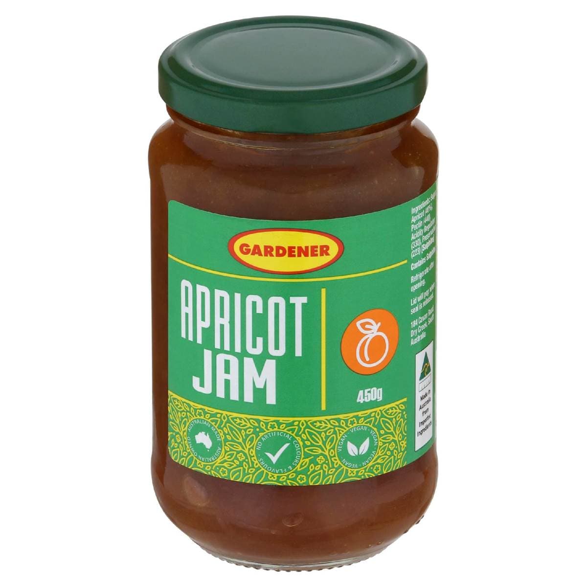 Gardener Apricot Jam 450g Woolworths