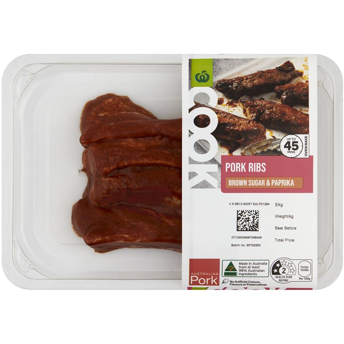 Woolworths Cook Pork Ribs Per Kg Woolworths