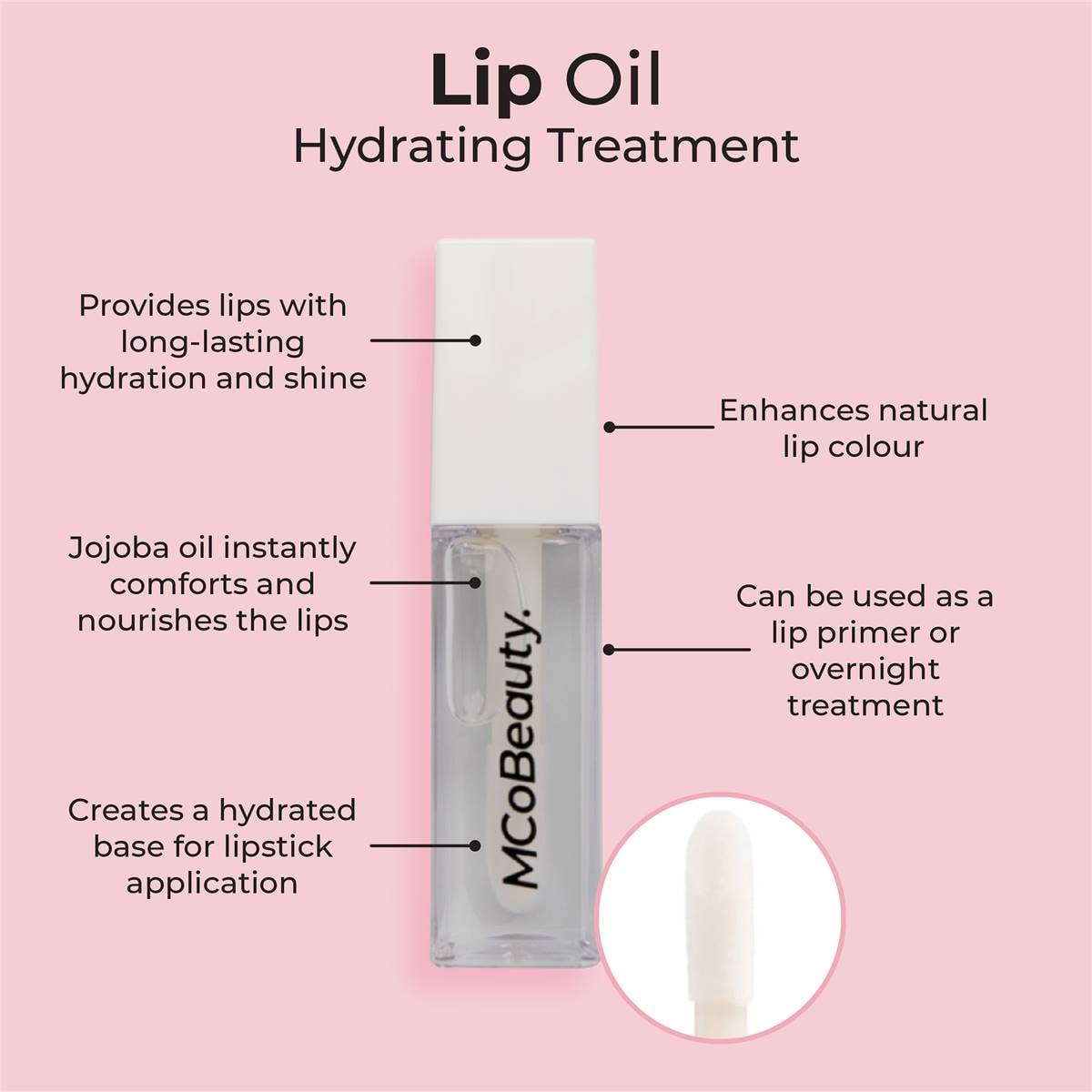 Mcobeauty Lip Oil Hydrating Treatment Each Woolworths