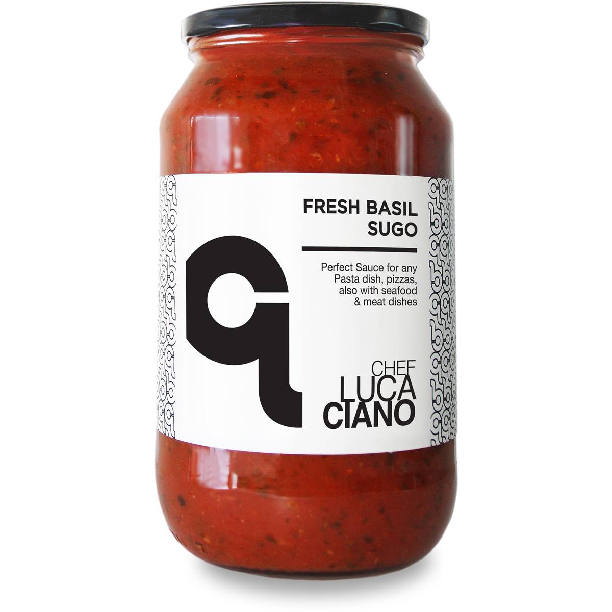 Chef Luca Ciano Fresh Basil Sugo 480g