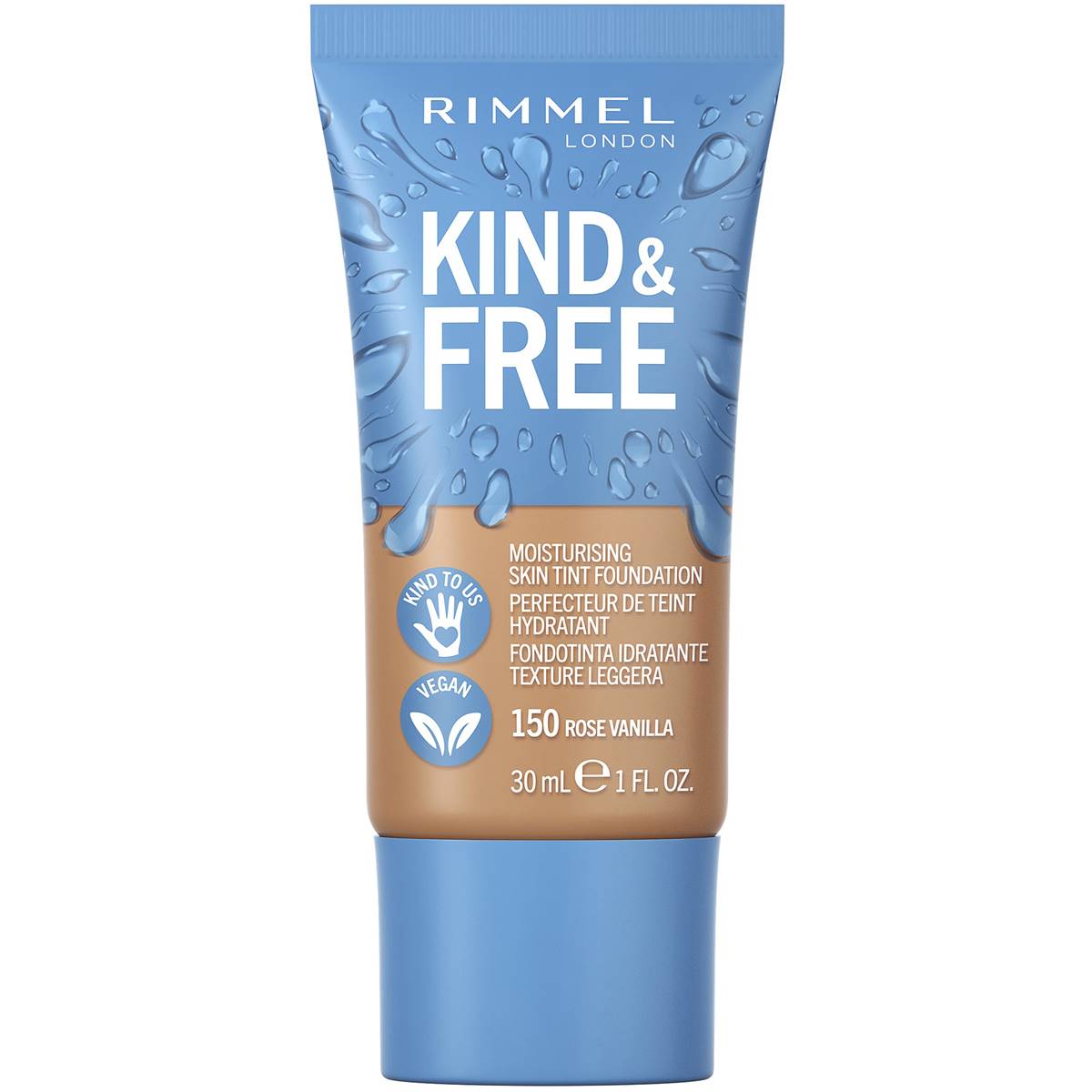 Rimmel London Kind & Free Moisturising Skin Foundation 160 Rose Vanilla