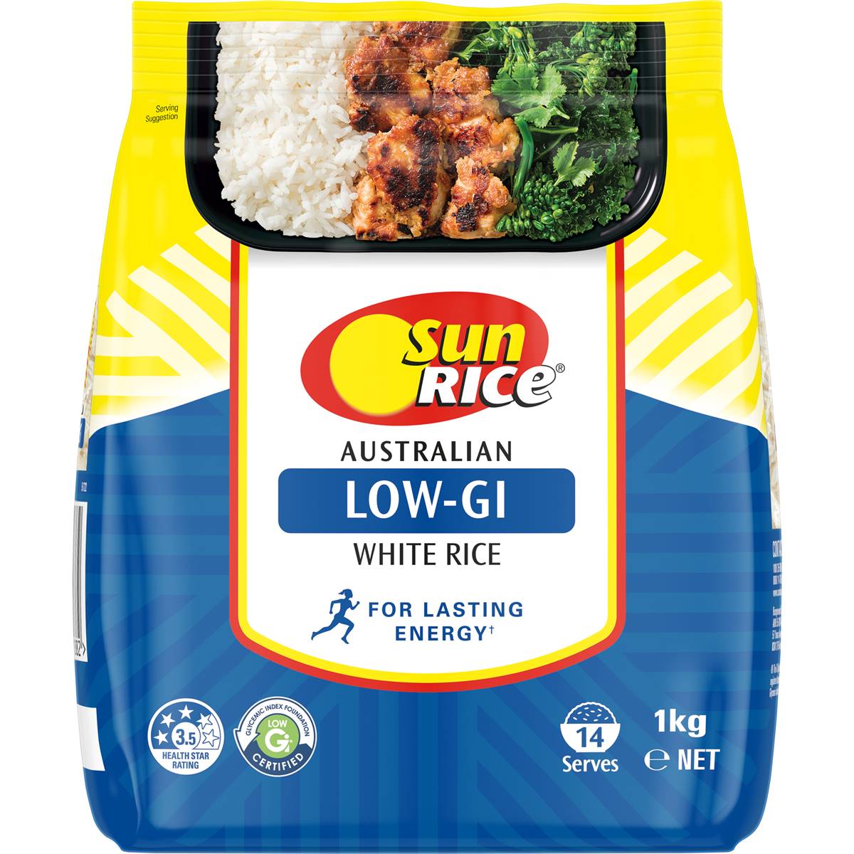 Sunrice Clever Rice Low Gi White 1kg Woolworths