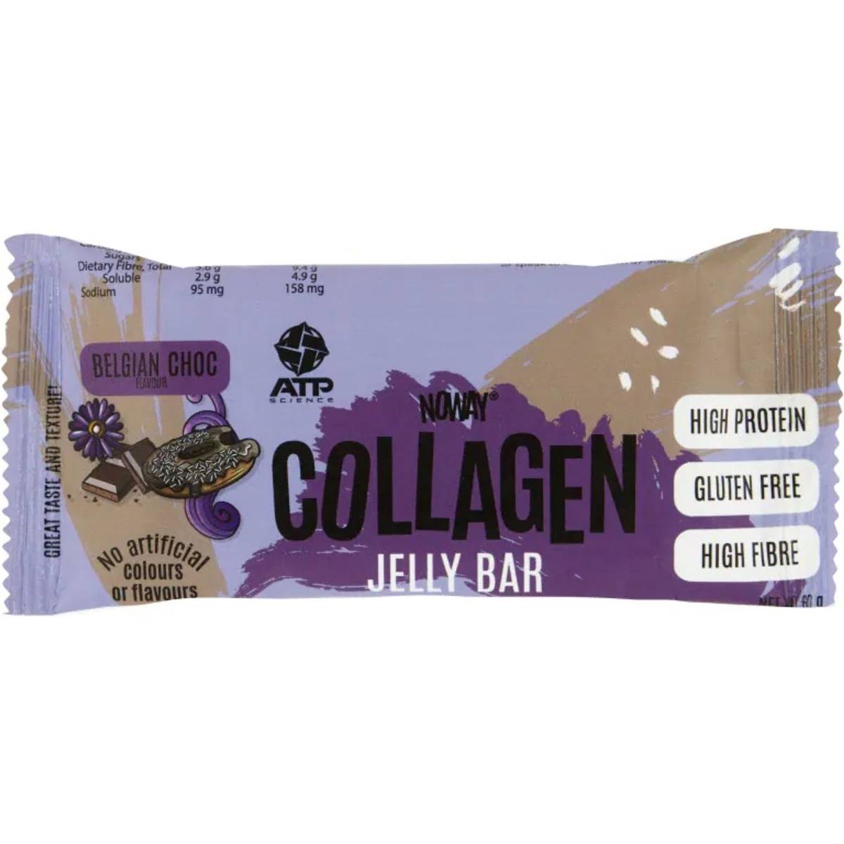 No Way Noway Collagen Jelly Bar Belgian Choc