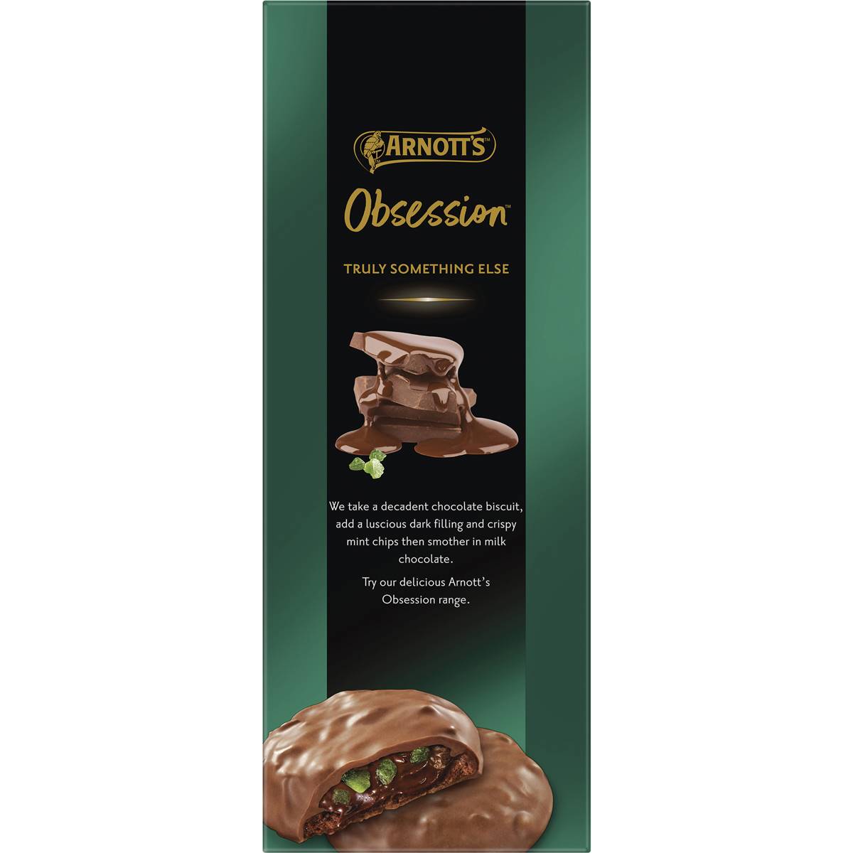 Arnott's Obsession Mint Chocolate Biscuits 115g Woolworths