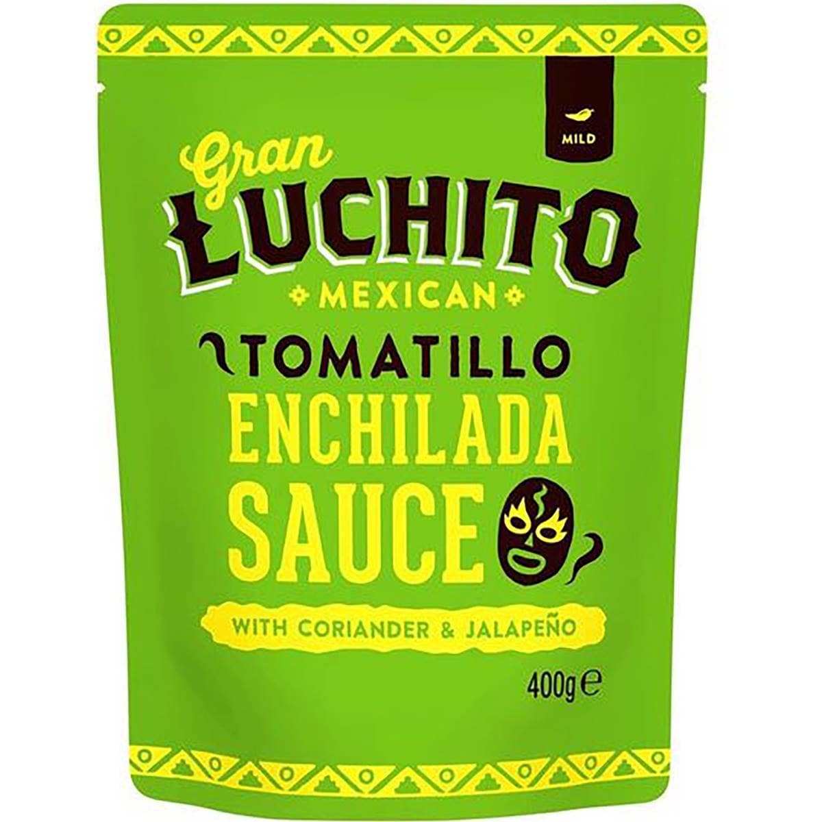 Gran Luchito Tomatillo Enchilada Sauce With Coriander & Jalapeno 400g