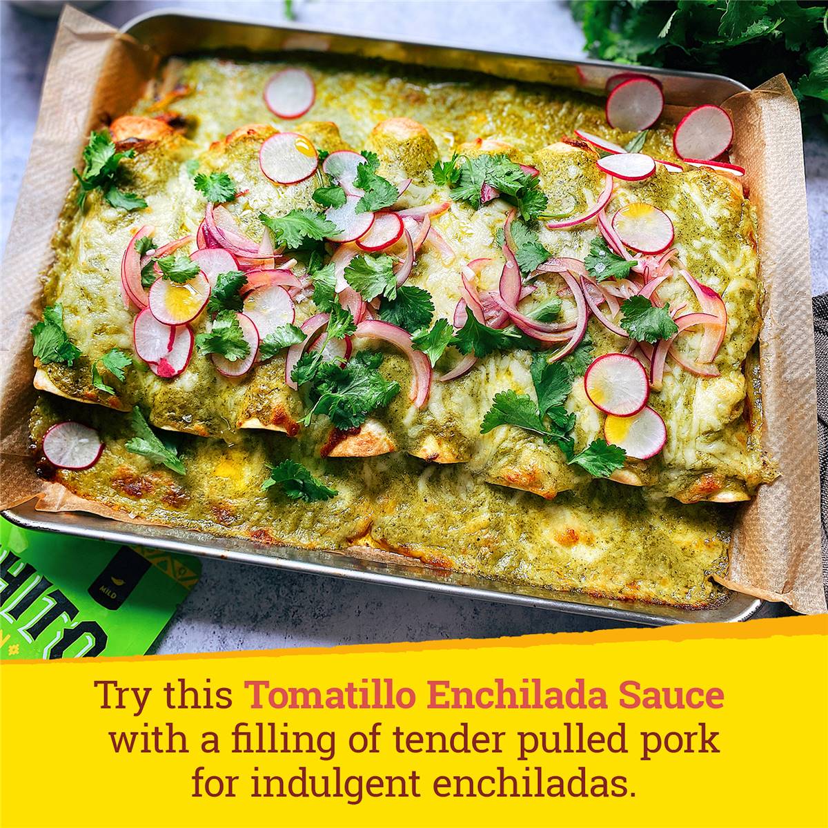 Gran Luchito Tomatillo Enchilada Sauce With Coriander & Jalapeno 400g