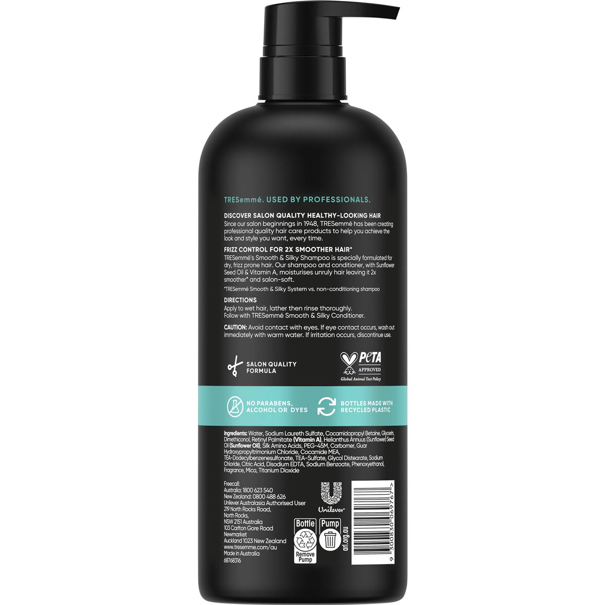 Tresemme Shampoo Smooth And Silky 940 Ml Woolworths 9410