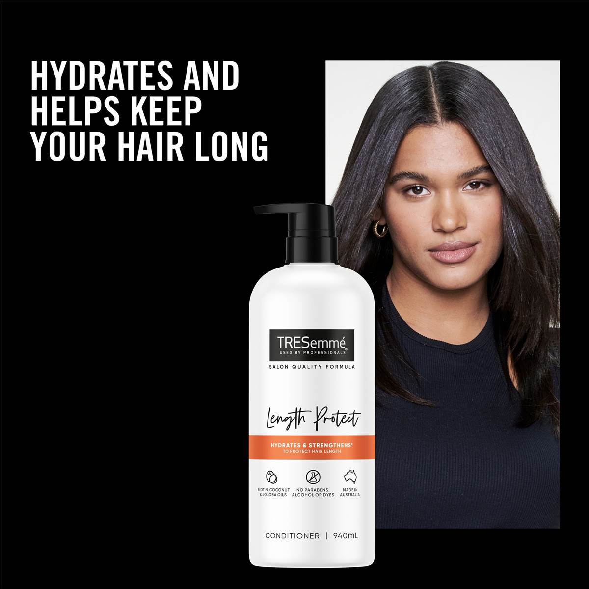 Tresemme Length Protect Conditioner Biotin Coconut & Jojoba Oils 940ml