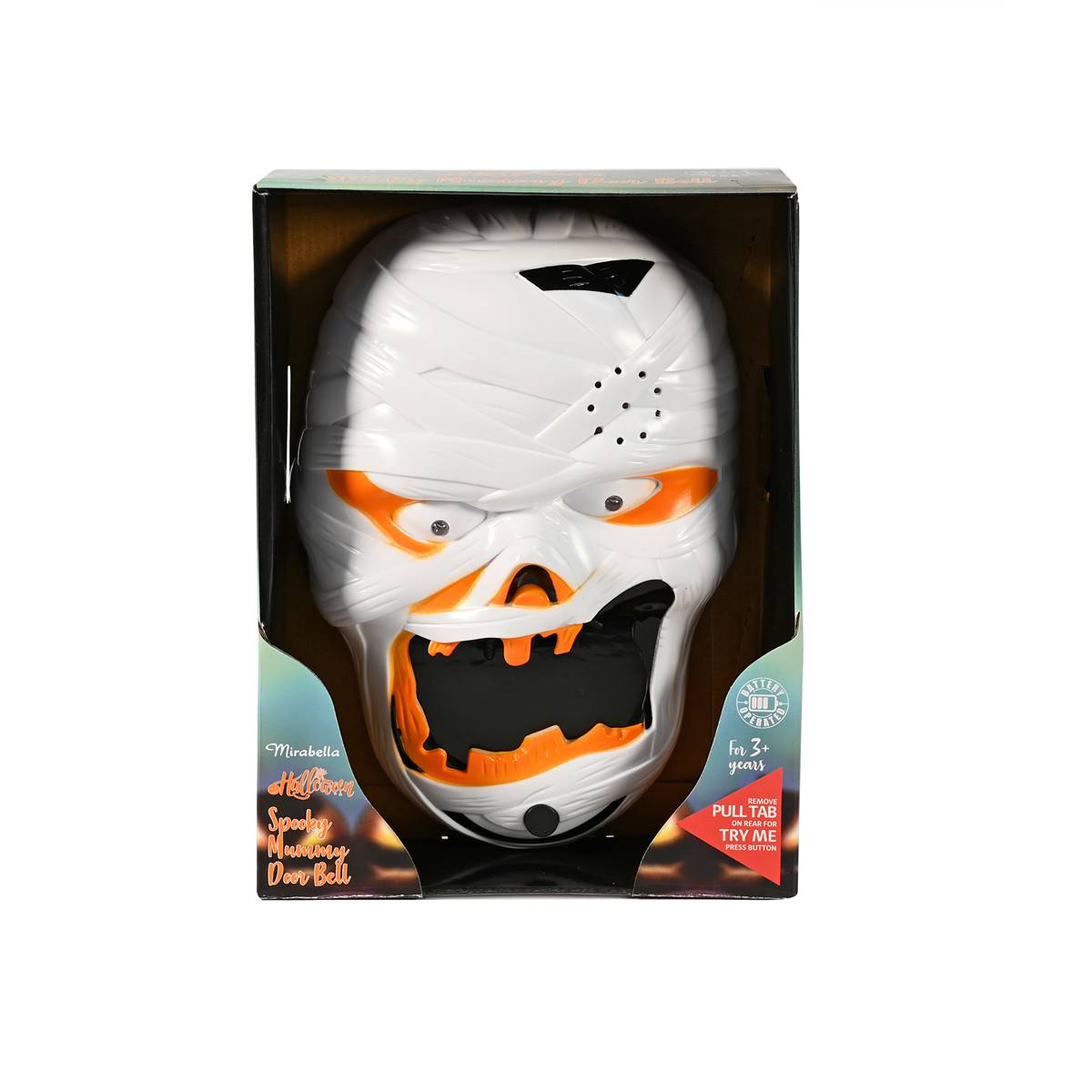 Mirabella Halloween Door Bell Mummy Each Woolworths