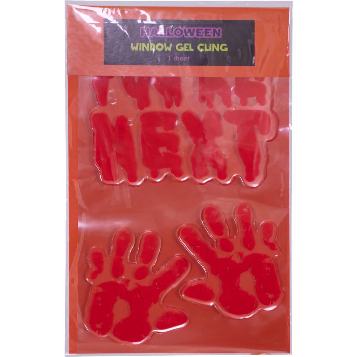 Halloween Window Gel Cling You Re Next Each Woolworths   199872 