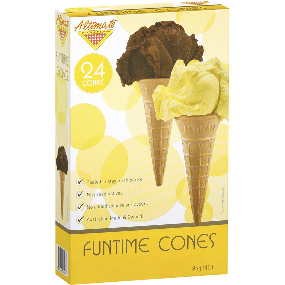 Altimate Ice Cream Wafer Cones 24 Pack | Woolworths