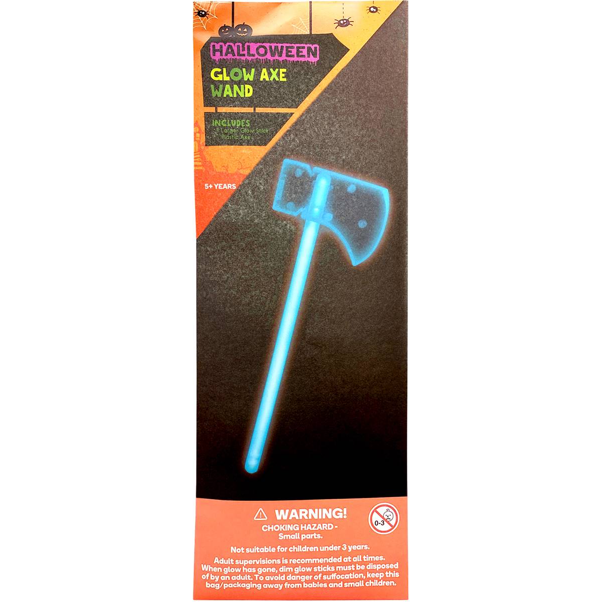 Halloween Glow Weapon Axe Assorted Each | Woolworths