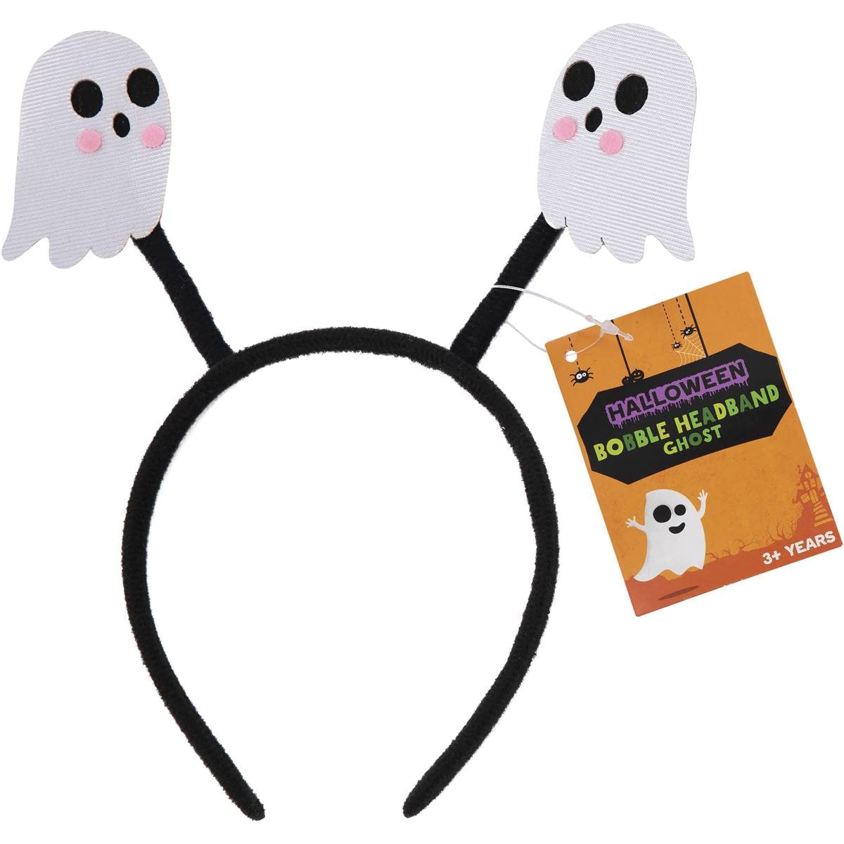 Halloween Bobble Headbands Ghost Each Woolworths