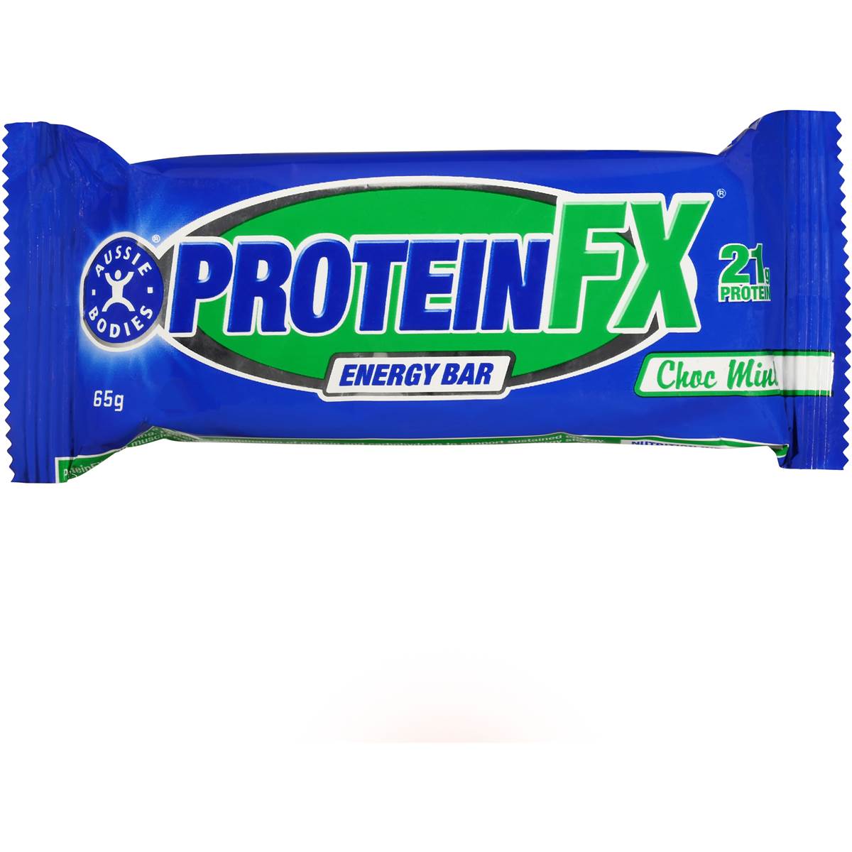 Aussie Bodies Protein Fx Bar Chocolate Mint Crisp 65g Woolworths