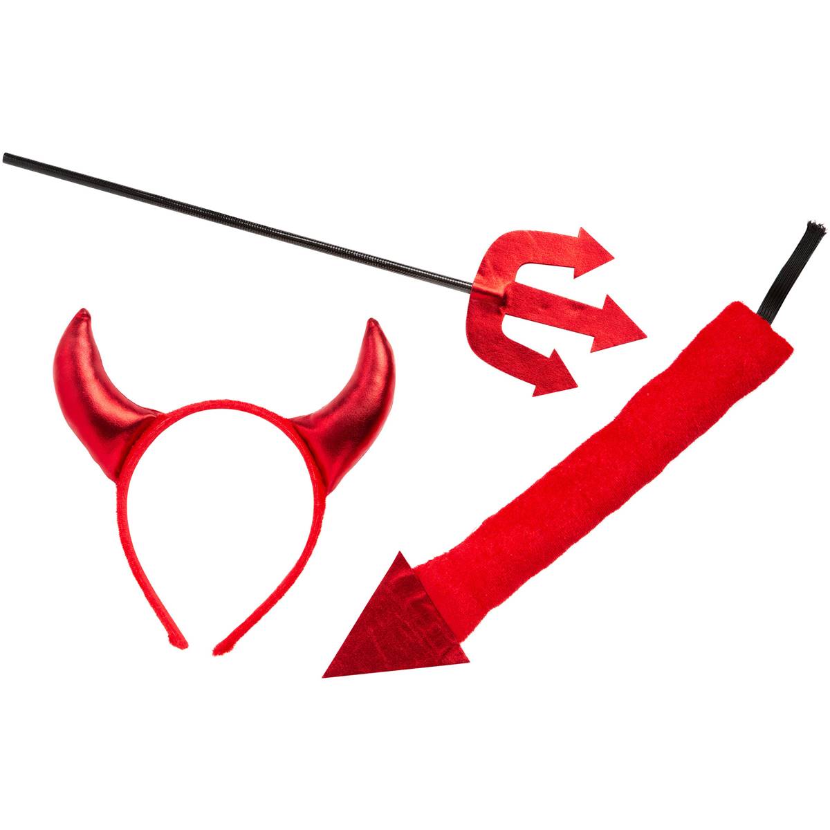 Halloween Devil Dress Up Kit Each Woolworths