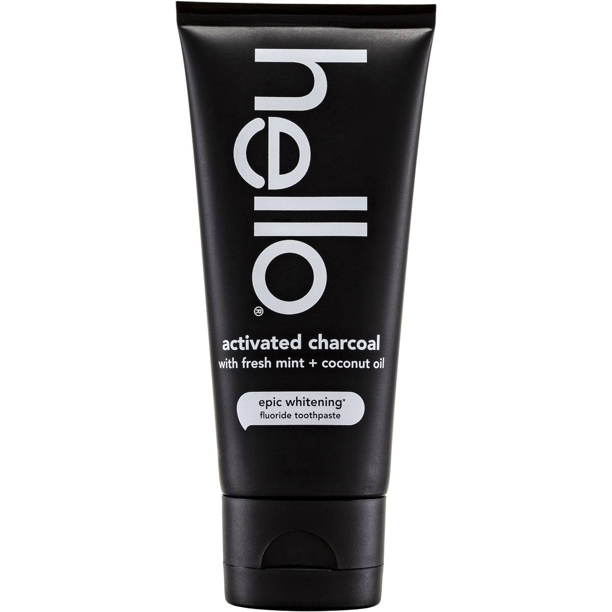 Hello Whitening Toothpaste Activated Charcoal 110g Woolworths