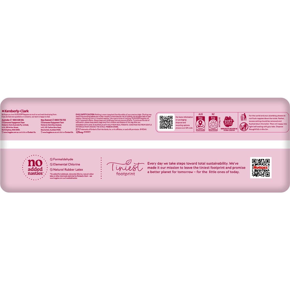 Huggies Ultra Dry Nappies Girls Size 6 (16kg+) 30 Pack Woolworths