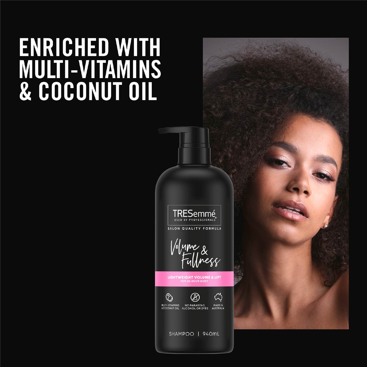 Tresemme Volume & Fullness Shampoo Multivitamins & Coconut Oil 940ml