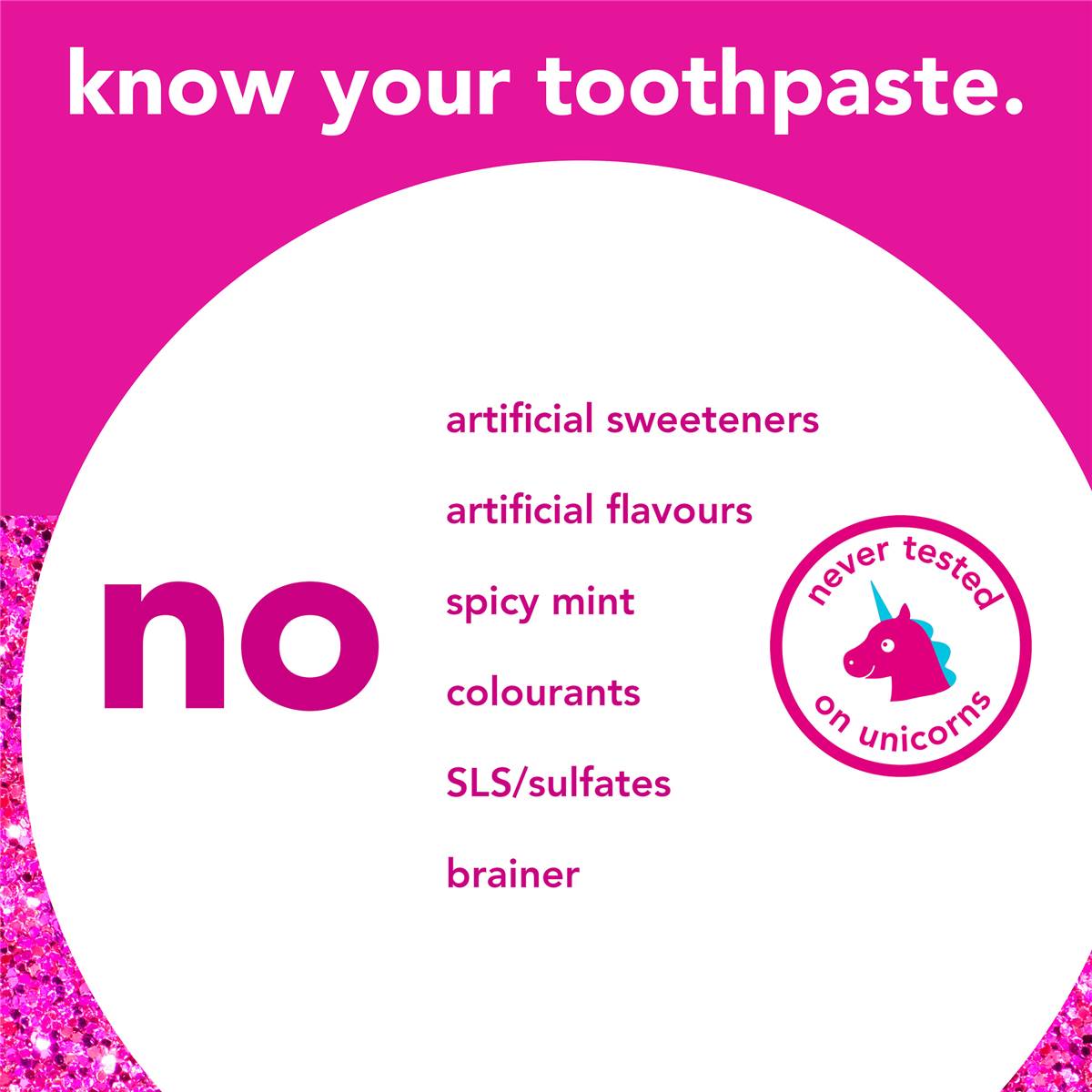 Hello Kids Toothpaste Unicorn Bubble Gum 119g Woolworths