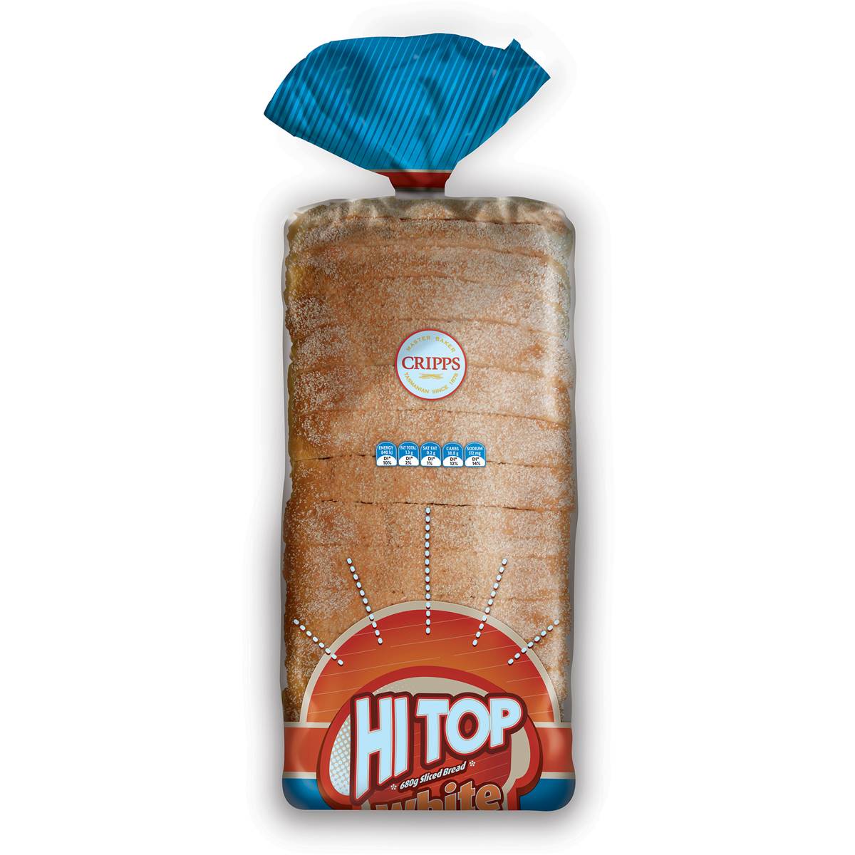 Cripps Hi Top White Sliced Bread