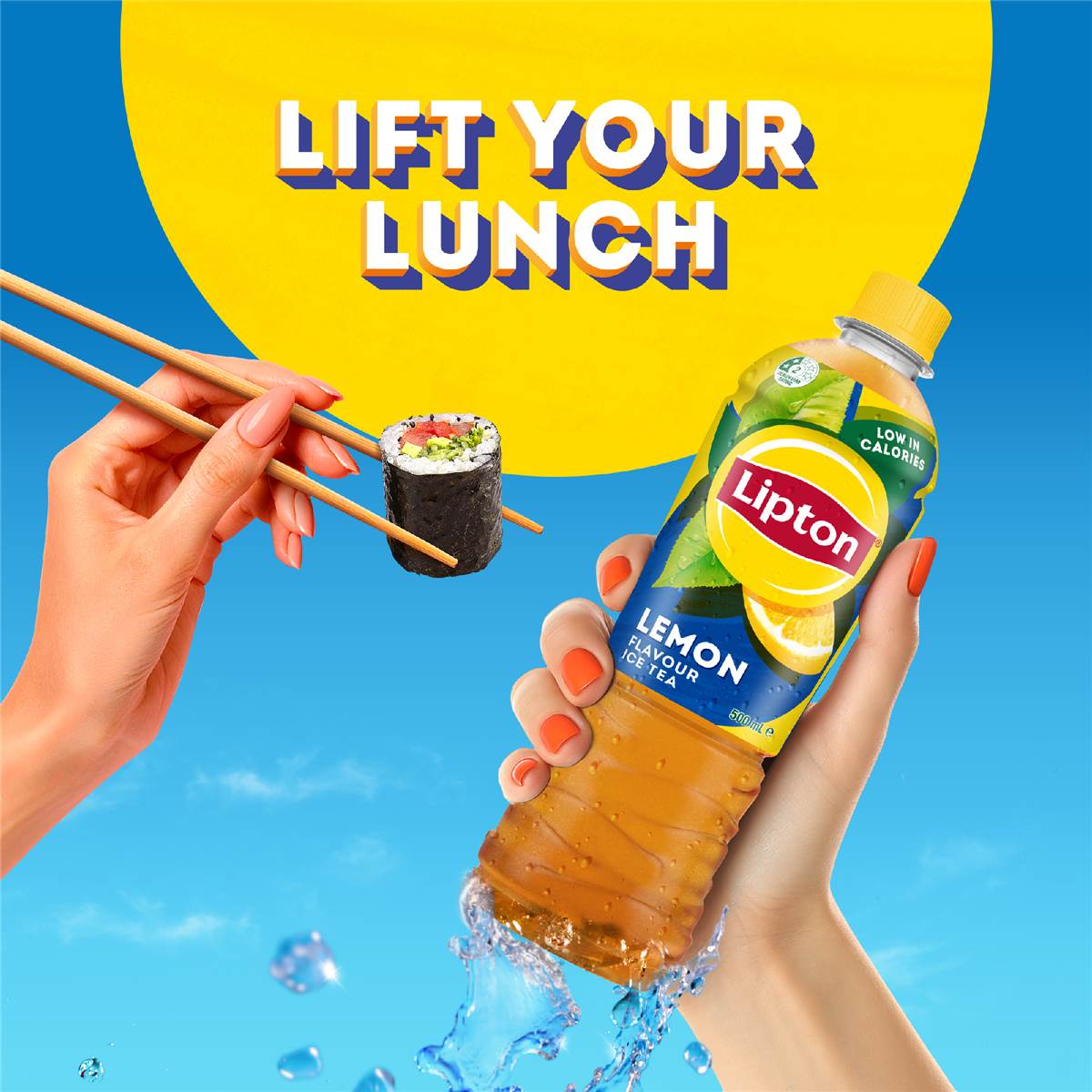 Lipton Ice Tea Lemon Tea Iced Tea Bottle Lemon 500ml Woolworths