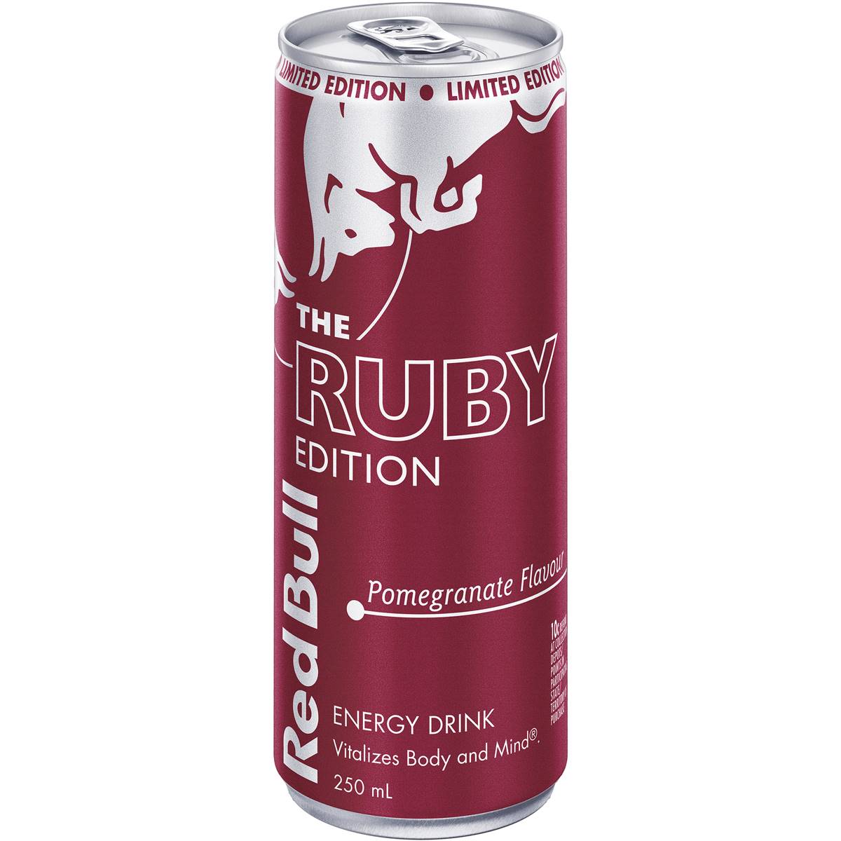 Red Bull Ruby Edition Pomegranate Flavour 250ml X 4 Pack | Woolworths