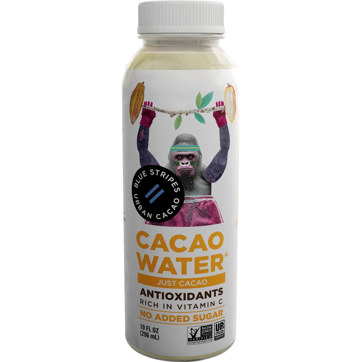 Blue Stripes Cacao Water Just Cacao No Added Sugar 296ml Woolworths